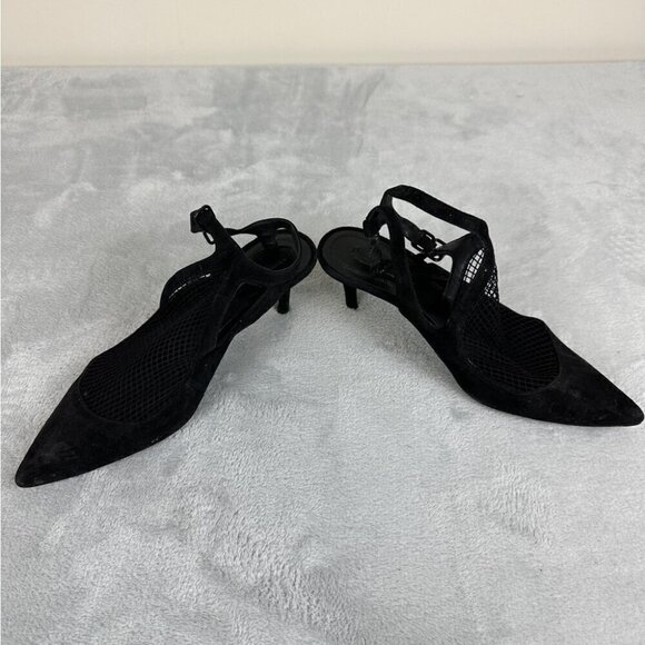 Alexander Wang  Black Pumps Suede Heels Women’s Size 36 EU - Picture 9 of 11